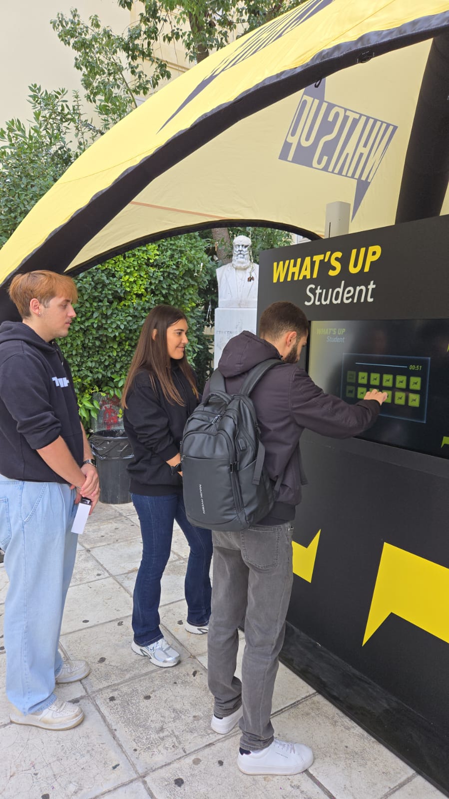 What's Up Interactive Wall